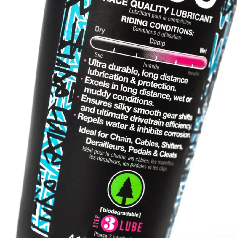 Muc-Off Wet Lube Chain Bicycle Cycle Bike Oil Lubricant 120ml-2
