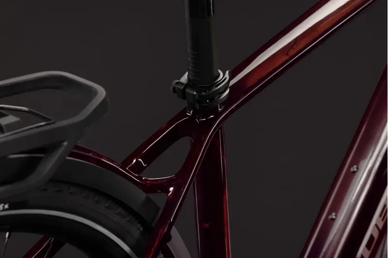 Cube Kathmandu Hybrid C:62 SLX 400X Bike in Liquid Red-6
