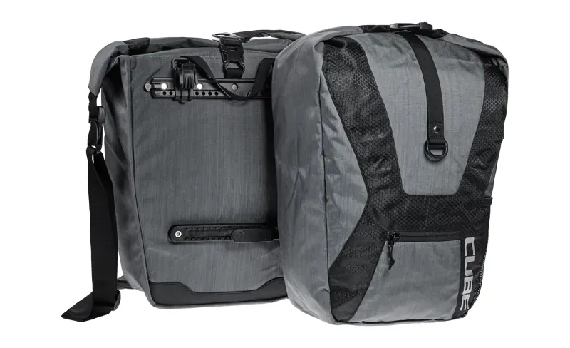 Cube Travel Cycling Panniers in Grey