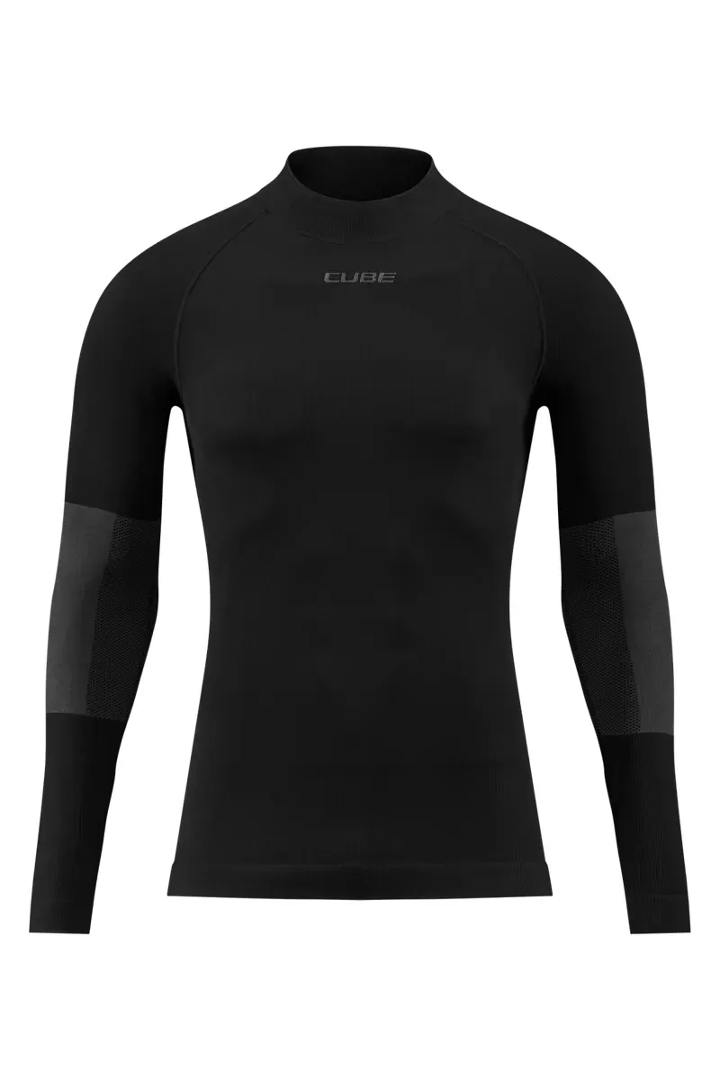 Cube Baselayer Race Be Warm L/S In Black