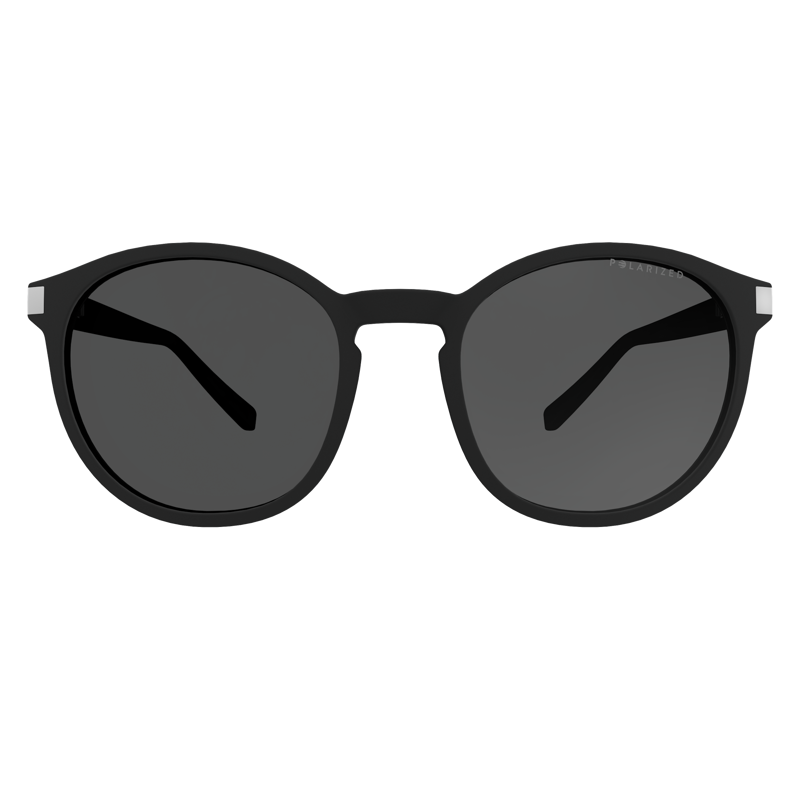 Scott Riff Polarized Sunglasses in Black Matt/Grey Eco Polarized-1
