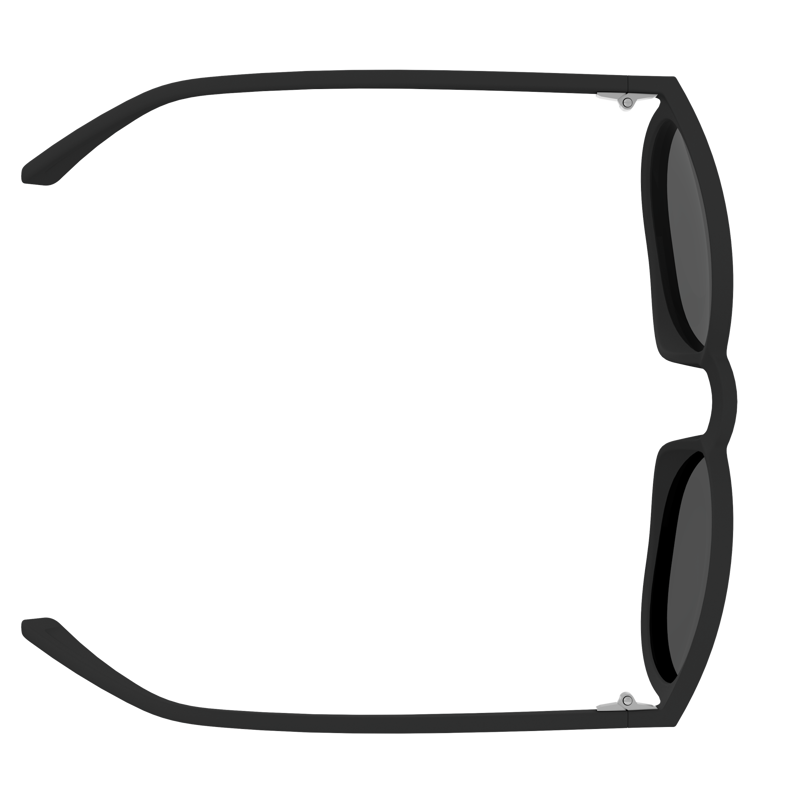 Scott Riff Polarized Sunglasses in Black Matt/Grey Eco Polarized-3