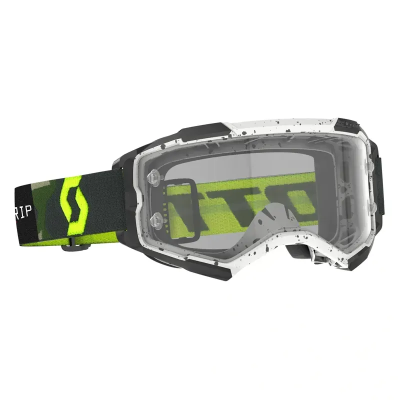 Scott Fury Brendan Fairclough Goggles in Grey/Yellow / Clear Works