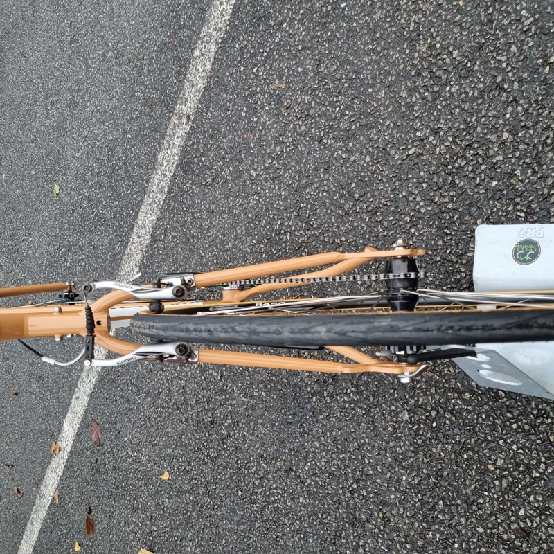 Custom Cotic Roadrat Single Speed Bike in a sand colour Large -1