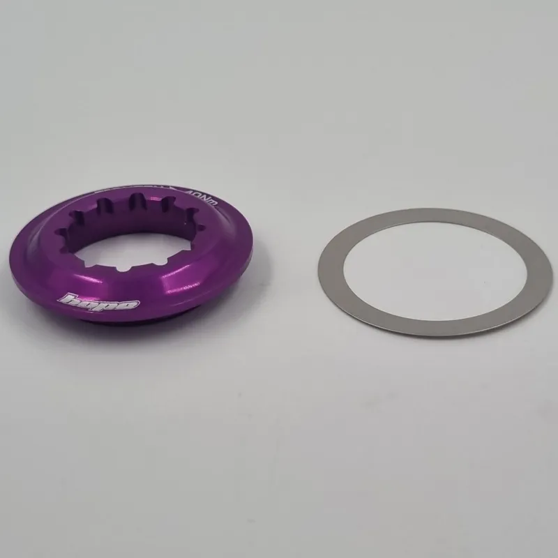 Hope Centre Lock Disc Brake Rotor Lockring - Purple-2
