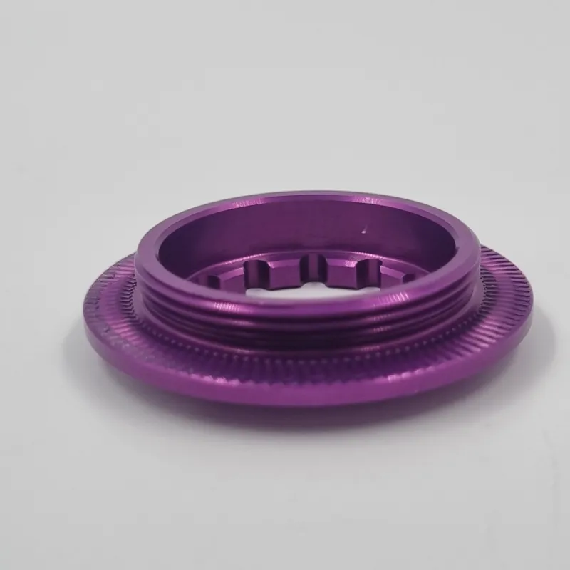 Hope Centre Lock Disc Brake Rotor Lockring - Purple-1