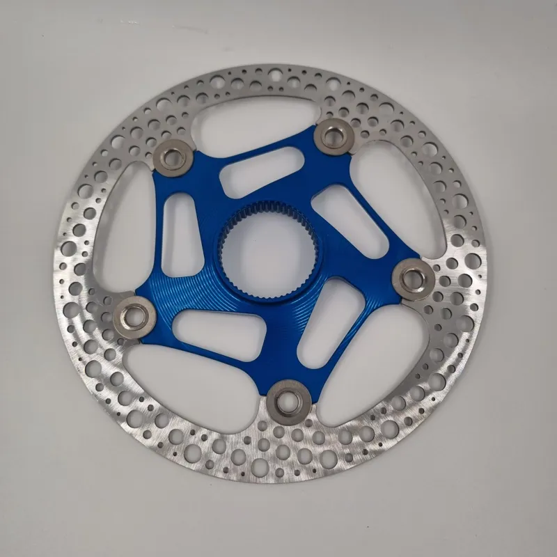 Hope RX Centre Lock Disc Rotor - 160mm - Blue centrelock-1