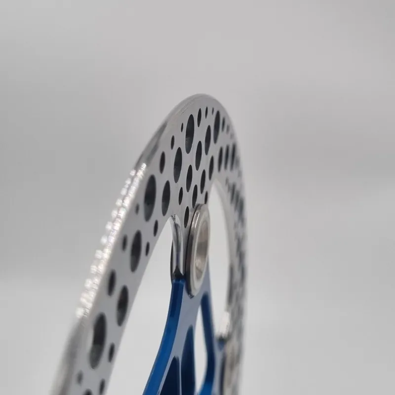 Hope RX Centre Lock Disc Rotor - 160mm - Blue centrelock-2