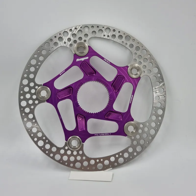 Hope RX Centre Lock Disc Rotor 160mm Purple centrelock