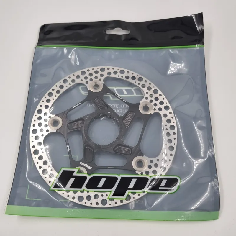 Hope RX Centre Lock Disc Rotor - 160mm - Black centrelock-3