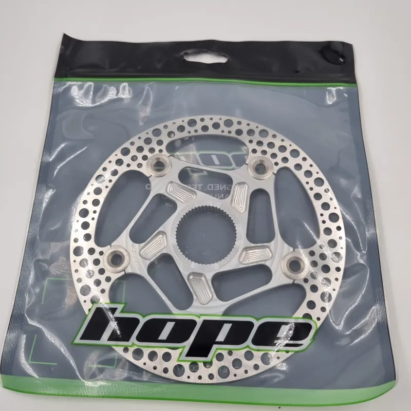 Hope RX Centre Lock Disc Rotor - 160mm - Silver centrelock-3