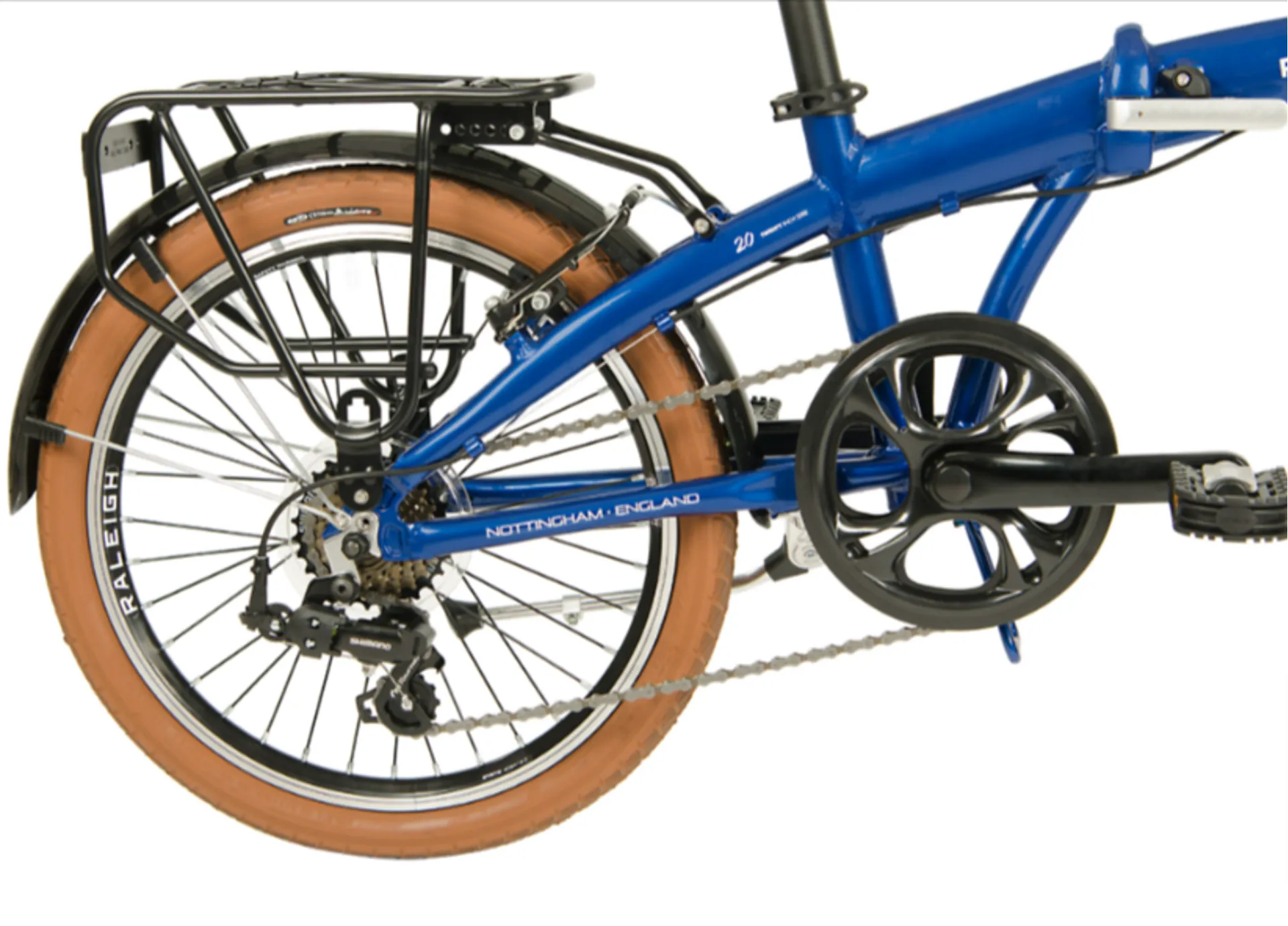 Raleigh Stowaway 20 Folder Blue 11inch Folding Bike