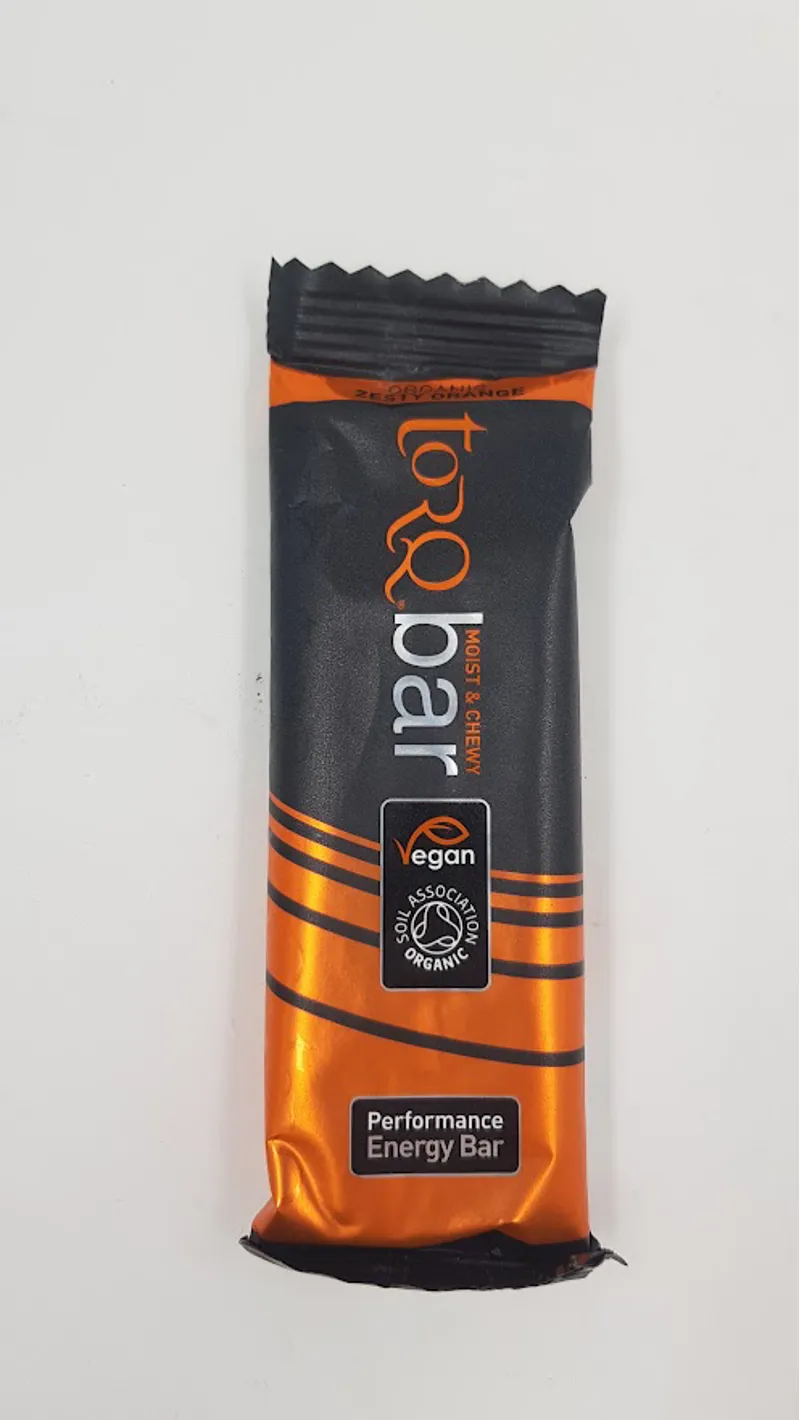 Torq Organic Energy Bar  ZESTY ORANGE size x 1 Bar