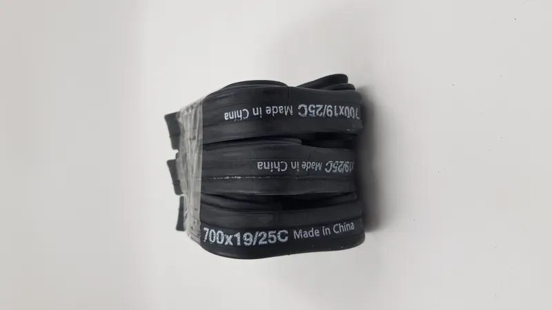 Nutrak Road Inner Tube 700 x 19/25c Presta Valve in Black x 3 bundle Product Not Boxed 