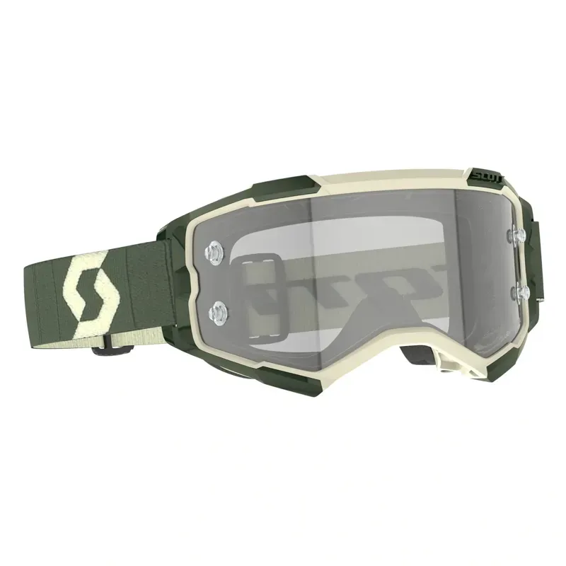 Scott Fury Light Sensitive Goggles in Kaki Green Grey Works