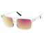 Scott Tune Sunglasses in Translucent/Pink Chrome