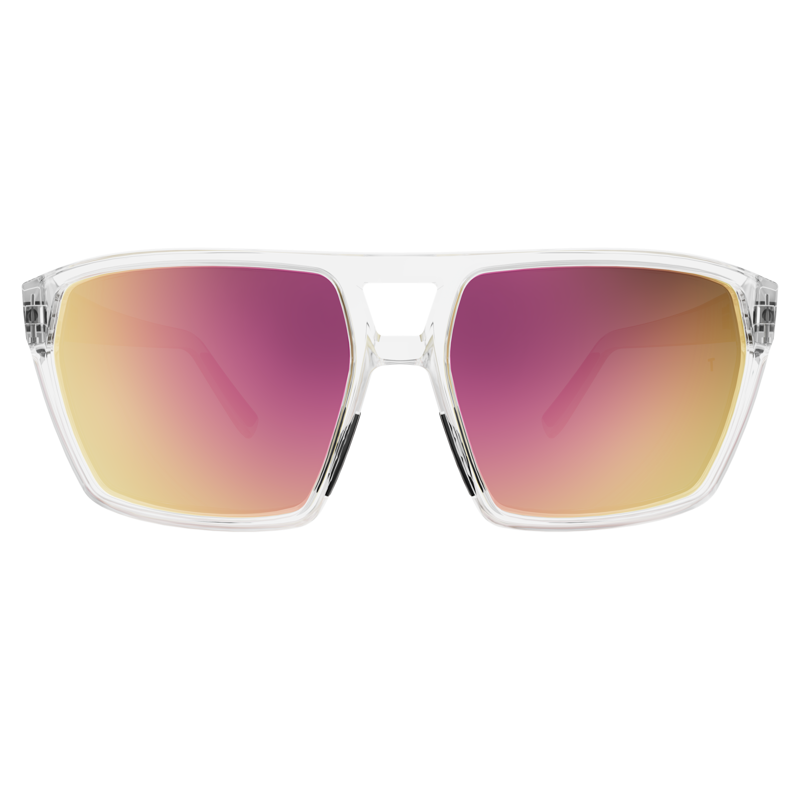 Scott Tune Sunglasses in Translucent/Pink Chrome-1
