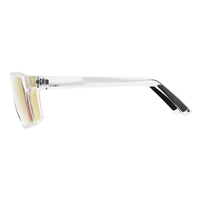 Scott Tune Sunglasses in Translucent/Pink Chrome-2