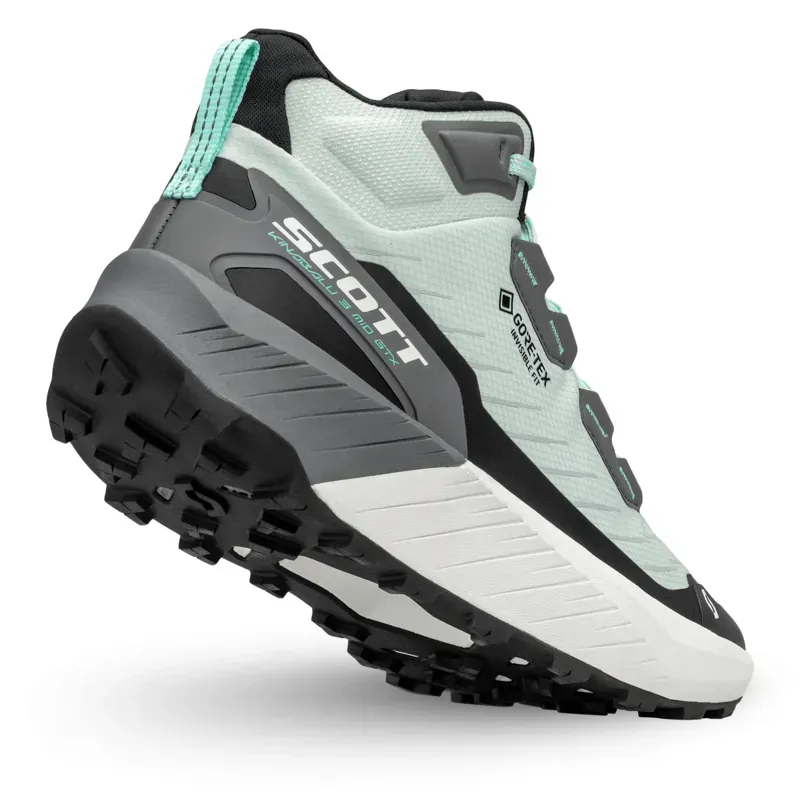 Scott Kinabalu 3 Mid GTX Women's Trail Running Shoes in Green/Slate-3