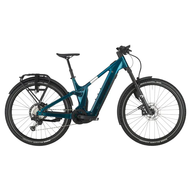 Scott Axis FS 10 eRIDE Mountain Bike in Martin Green