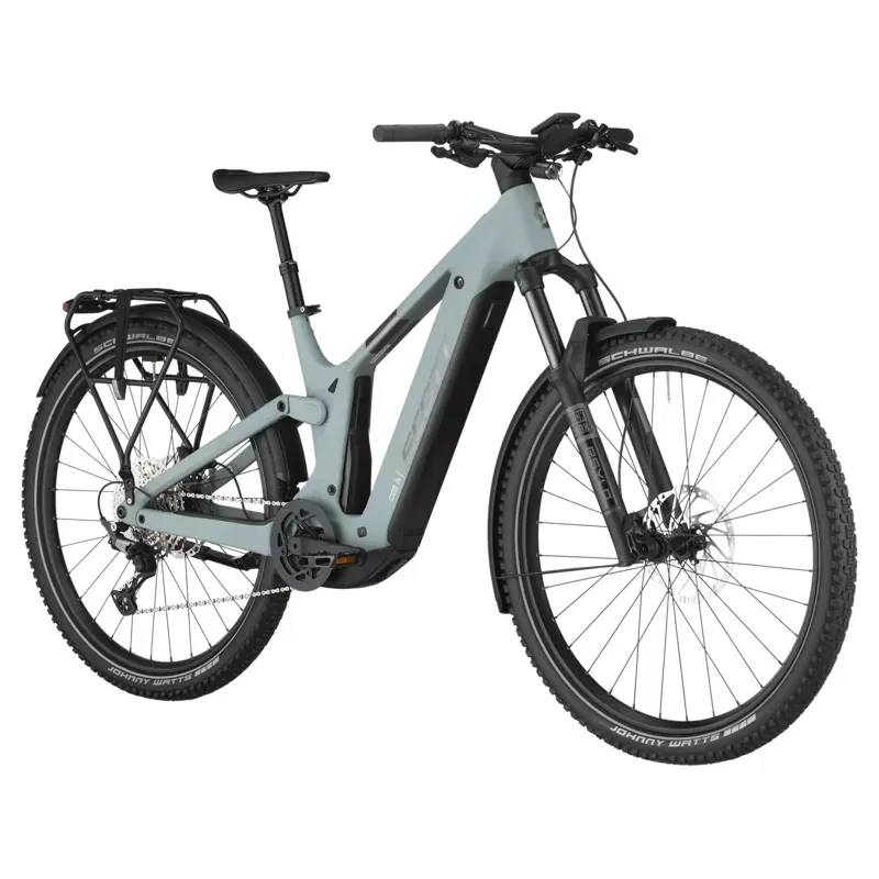 Scott Axis FS 20 eRIDE Link Full Suspension Mountain Bike in Shark Grey-1