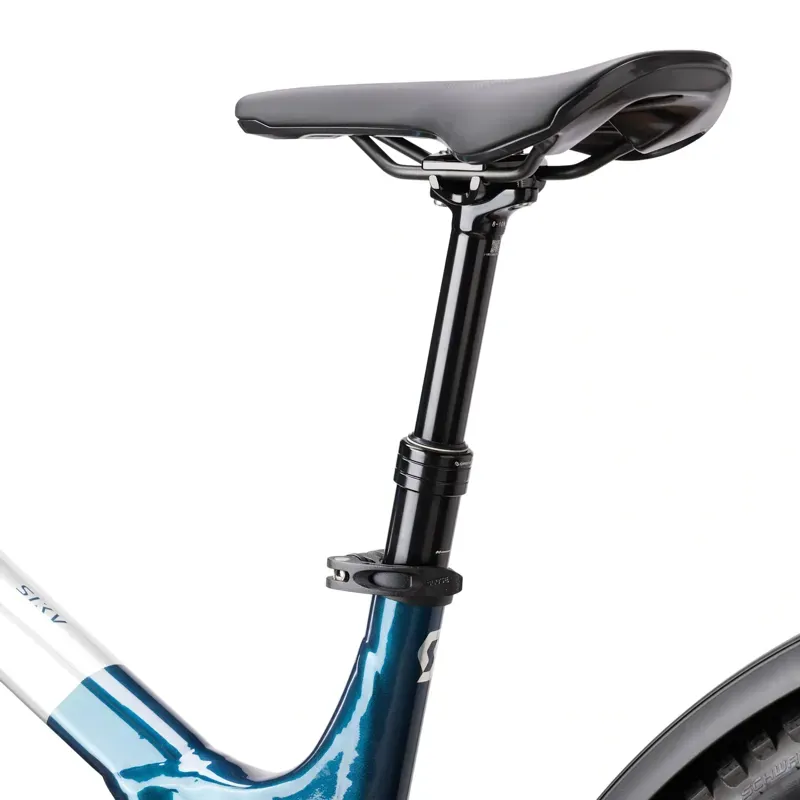 Scott Axis FS 10 eRIDE Mountain Bike in Martin Green-4