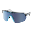 Scott Sport Shield Sunglasses in Black/Neon Blue/AMP Beryl Blue Chrome S3