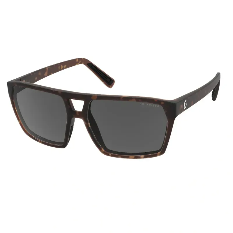 Scott Tune Polarized Sunglasses in Tortoise Red/Grey Polarized