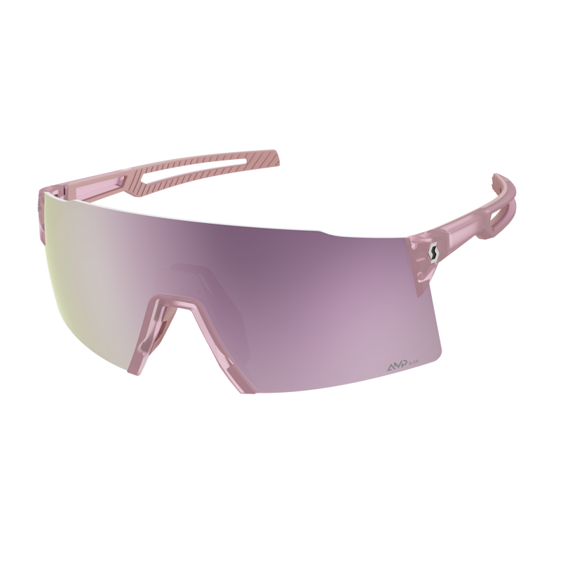 Scott Stride Compact Sunglasses in Light Pink/AMP Lavender Chrome S3