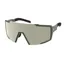 Scott Shield Sunglasses in Kaki Green/AMP White Chrome S2