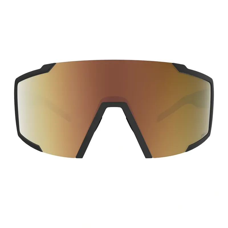 Scott Shield Light Sensitive Sunglasses in Black/AMP LS Gold Chrome S1-3-1