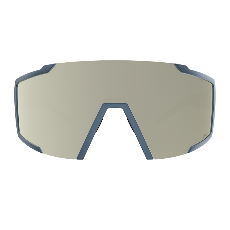 Scott Shield Sunglasses in Metallic Blue/AMP White Chrome S2-1
