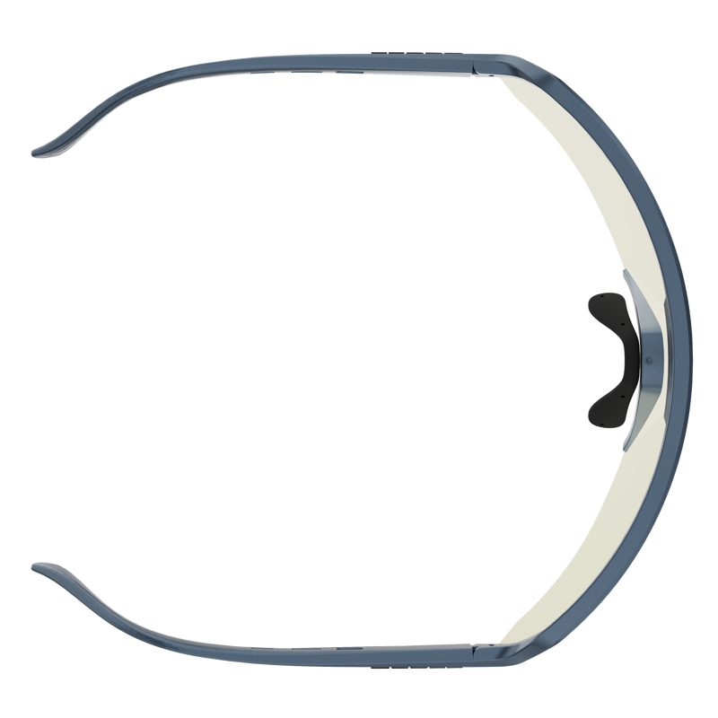 Scott Sport Shield Sunglasses in Metallic Blue/AMP White Chrome S2-3
