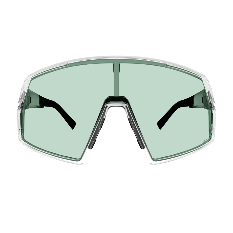Scott Pro Shield Sunglasses in Translucent/AMP Green S1-1