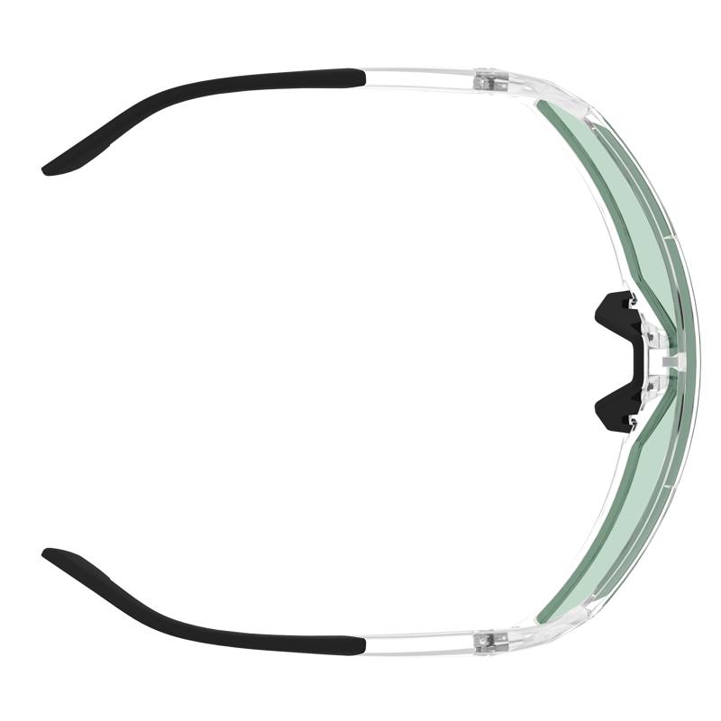 Scott Pro Shield Sunglasses in Translucent/AMP Green S1-3