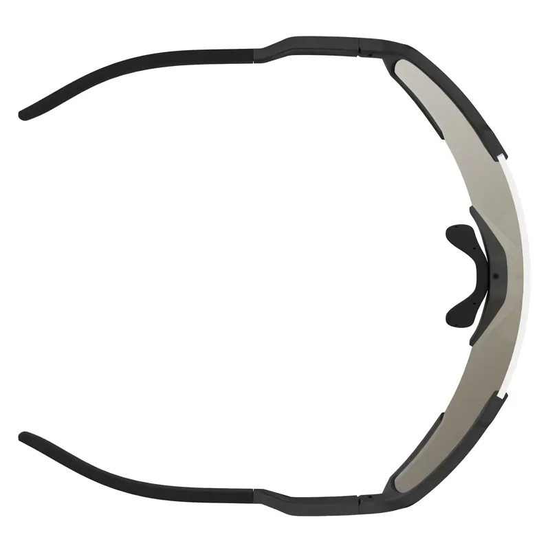 Scott Shield Compact Light Sensitive Sunglasses in Black/AMP LS Gold Chrome S1-3-3