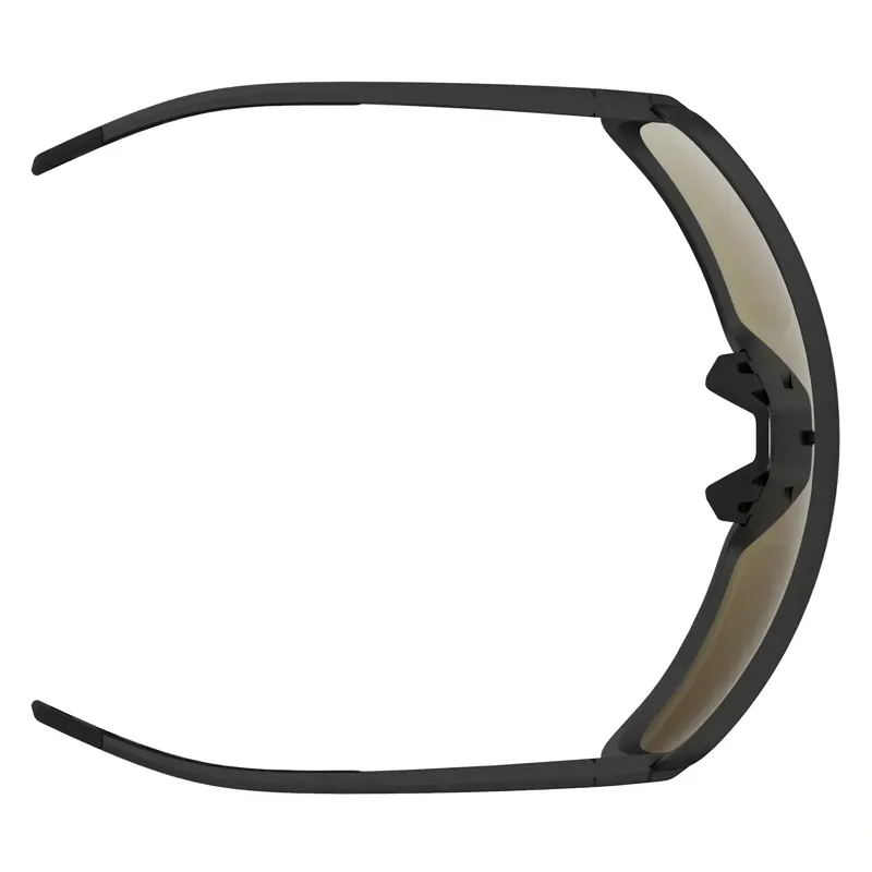 Scott Torica Light Sensitive Sunglasses in Black/AMP LS Gold Chrome S1-3-3