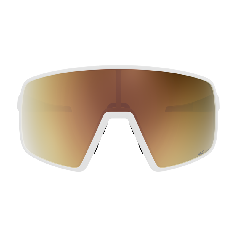 Scott Torica Light Sensitive Sunglasses in White Matt/AMP LS Gold Chrome S1-3-1