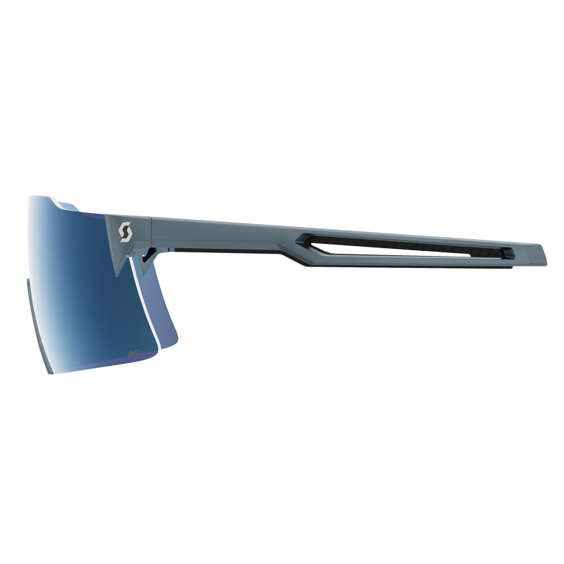 Scott Stride Sunglasses in Metallic Blue/AMP Beryl Blue Chrome S3-2