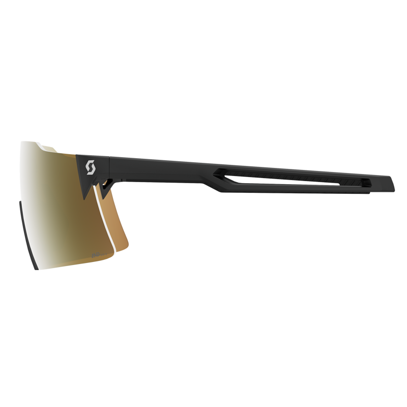 Scott Stride Light Sensitive Sunglasses in Black/AMP LS Gold Chrome S1-3-2