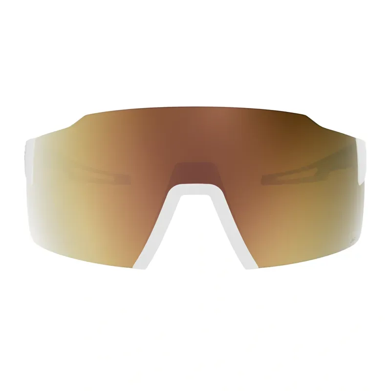 Scott Stride Light Sensitive Sunglasses in White/AMP LS Gold Chrome S1-3-1