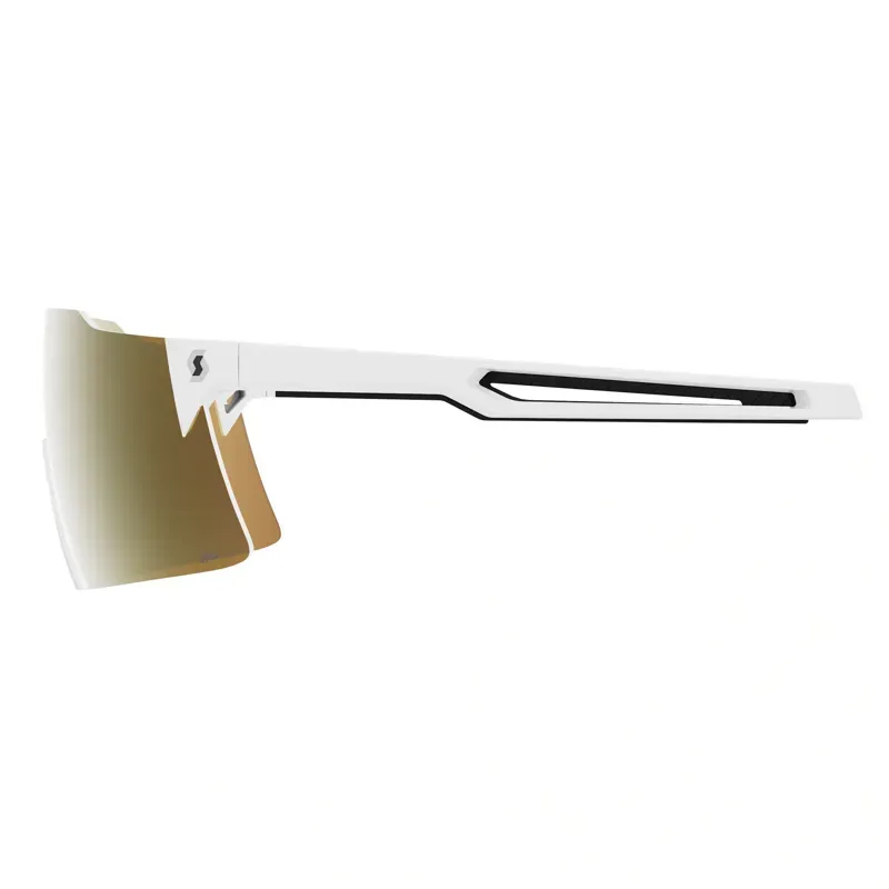 Scott Stride Light Sensitive Sunglasses in White/AMP LS Gold Chrome S1-3-2
