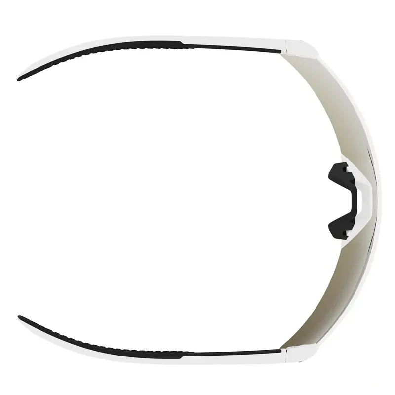 Scott Stride Compact Light Sensitive Sunglasses in White/AMP LS Gold Chrome S1-3-3