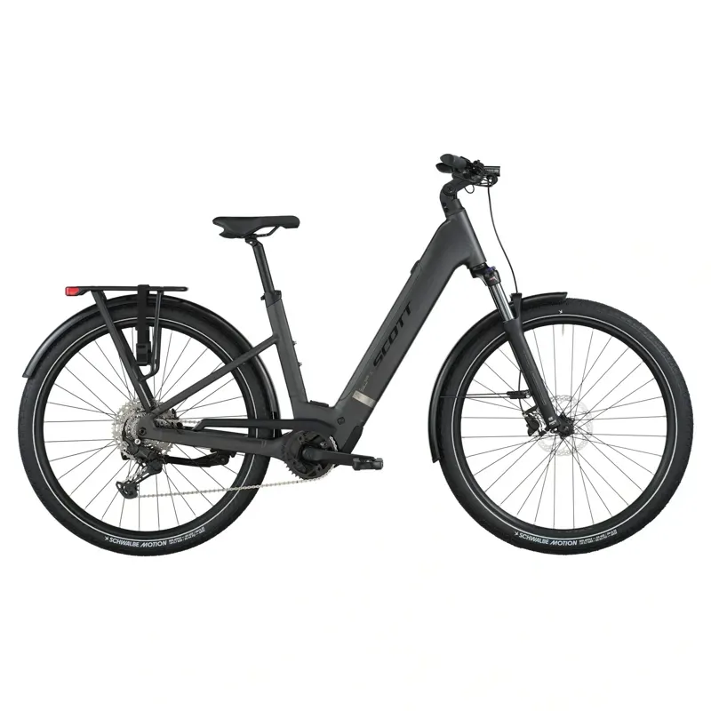 Scott Sub Sport 10 Wave E-Hybrid Bike in Cinder Grey