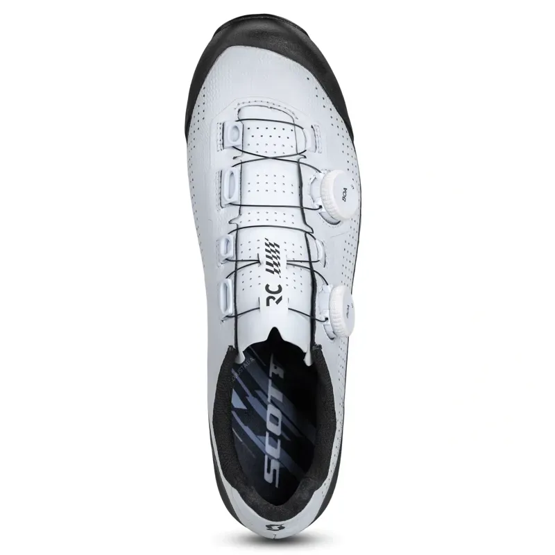 Scott MTB RC Shoes in White/Black-4