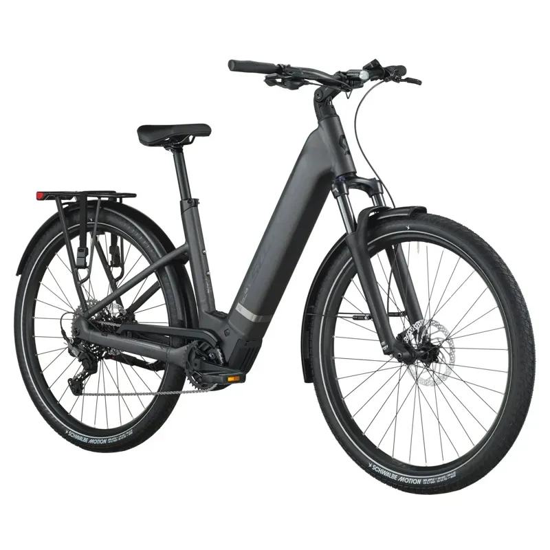 Scott Sub Sport 10 Wave E-Hybrid Bike in Cinder Grey-1