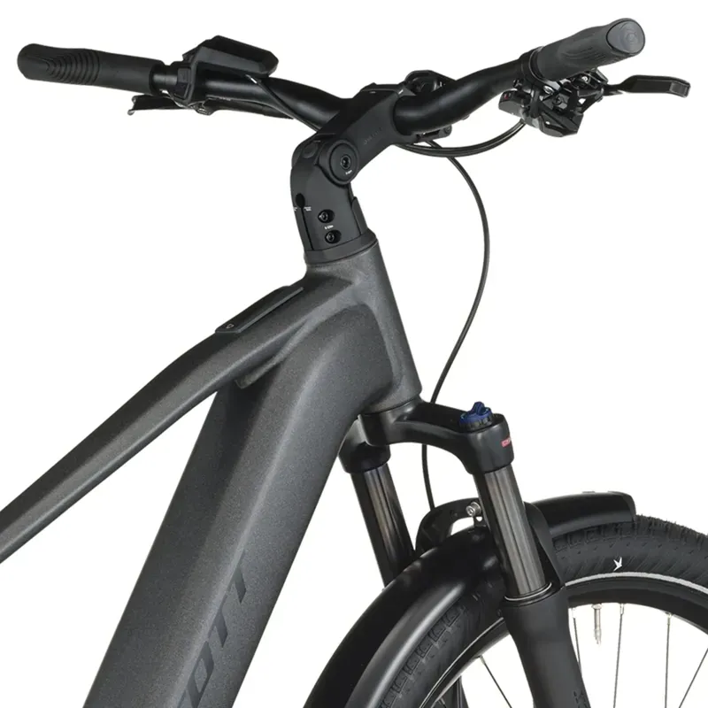Scott Sub Sport 10 E-Hybrid Bike in Cinder Grey-4
