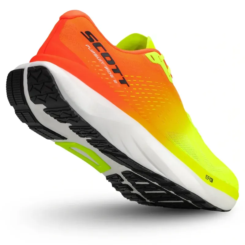 Scott Pursuit Ride 2 Shoes in Safety Yellow/Neon Red-1