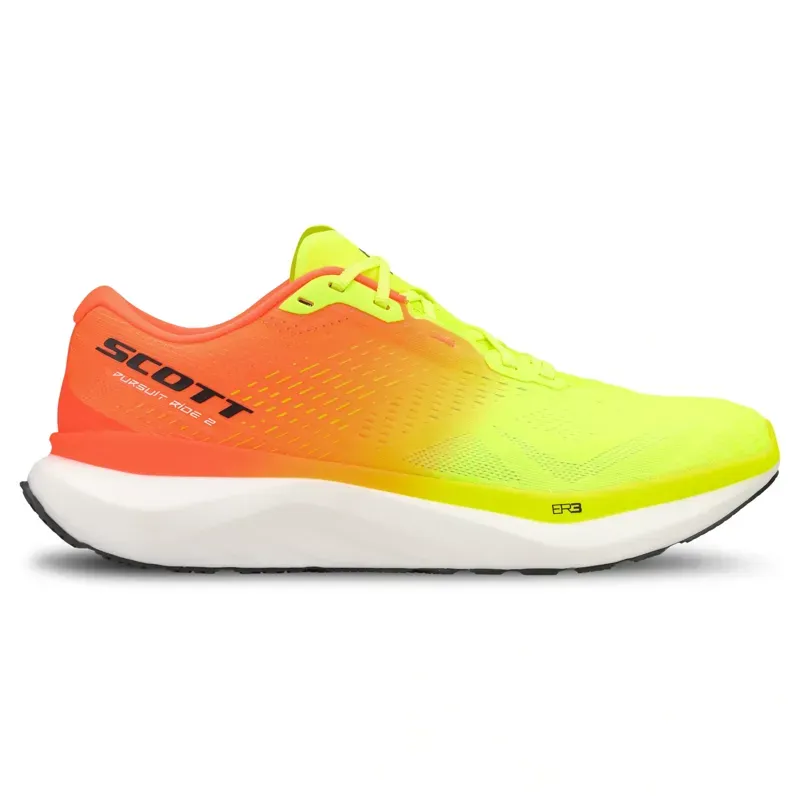 Scott Pursuit Ride 2 Shoes in Safety Yellow/Neon Red-2