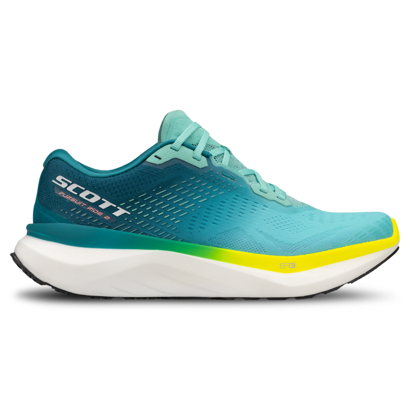 Scott Women's Pursuit Ride 2 Shoes in Cascade Blue/Lake Blue-2